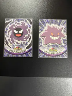 Gastly + Gengar TOPPS Vintage Pokemon Card Lot Bundle Set Nm-Lp Blue Version - Image 1