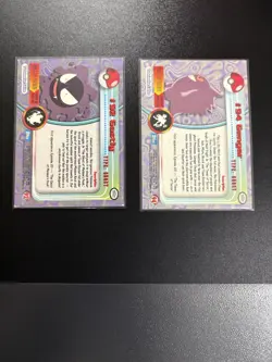 Gastly + Gengar TOPPS Vintage Pokemon Card Lot Bundle Set Nm-Lp Blue Version - Image 2
