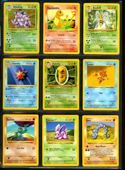 1999 Pokemon BASE SET Cards Lot HOLO Nidoking SHADOWLESS Rare 1ST EDITION WotC - Image 2