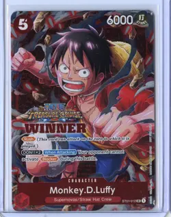 Monkey.D.Luffy (Winner Pack Vol. 5) ST01-012 One Piece Promotion Cards Foil NM - Image 1