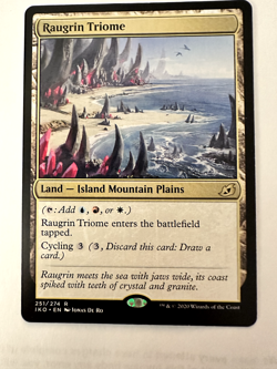 MTG Raugrin Triome #251 Ikoria: Lair of Behemoths (IKO) - LP - Image 1