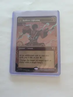 Redirect Lightning [Showcase Foil] #343 Magic Avatar: The Last Airbender - Image 1
