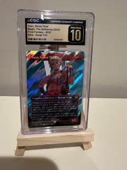 Vaan Street Thief Magic MTG Final Fantasy #0535 Surge Foil Graded Pristine 10 - Image 1