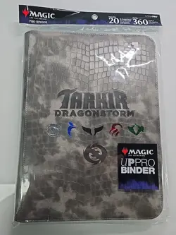 Tarkir Dragonstorm Five Clans 9-Pocket Pro Binder Zippered for Magic - Image 1