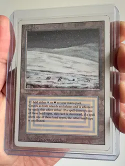 MTG Magic The Gathering - Tundra - Revised Edition (Exellent Condition) - Image 3