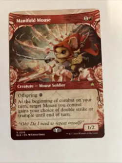 MTG: Bloomburrow - Manifold Mouse Showcase - Image 1