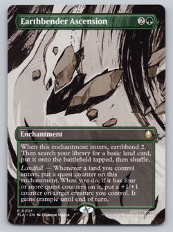 Earthbender Ascension Borderless - Avatar Last Airbender - MTG - Image 1