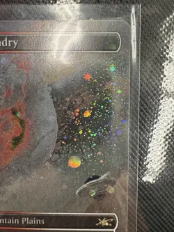 INCREDIBLE Sacred Foundry (Borderless) GALAXY FOIL - Unfinity - NM - Image 5