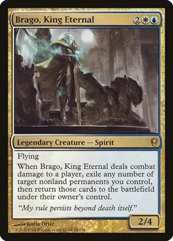MTG - Brago, King Eternal - Conspiracy - Magic the Gathering - Image 1