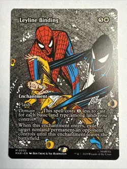 Leyline Binding 0002 Non Foil Magic the Gathering Marvel's Spider-Man MTG NM/M - Image 1
