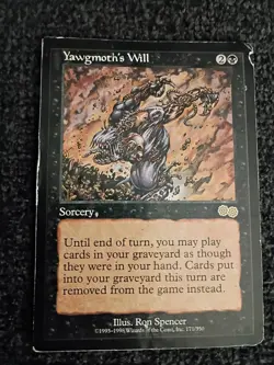 Yawgmoth's Will MTG Urza's Saga Regular MP/HP - Image 1