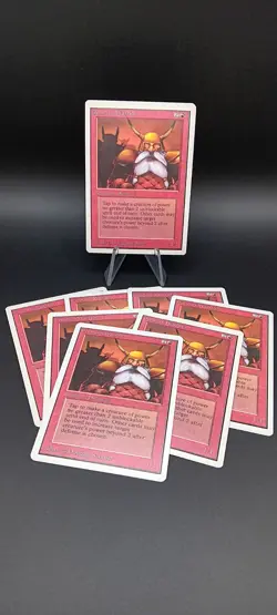 Magic the Gathering Deckmaster Dwarven Warriors Lot Of 8! 🔥 - Image 1