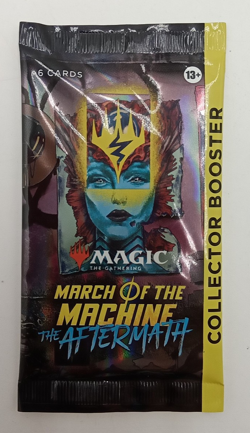 New Sealed MTG March of the Machine The Aftermath Collector Booster Pack - Image 1