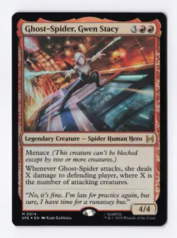Ghost-Spider, Gwen Stacy (Foil) (M) MTG Marvel's Spider-Man: Eternal-Legal (SPE) - Image 1