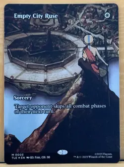 MTG Avatar: The Last Airbender Empty City Rise - Borderless Foil - 0003 - Image 1