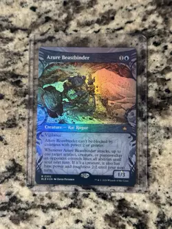 Azure Beastbinder (Showcase) Bloomburrow Foil MTG NM - Image 1
