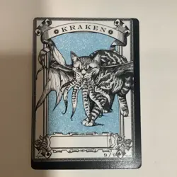 Autographed Signed RK Post token MTG, Magic, the gathering Kraken Token 9/9 - Image 1