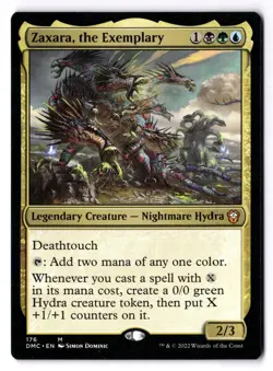 Zaxara, The Exemplary NM* Dominaria United Commander ENGLISH 176 mtg -UnltdCards - Image 1