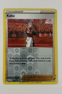 Pokemon TCG Trainer *Kabu* 163/189 Astral Radiance Uncommon Reverse Holo - Image 1