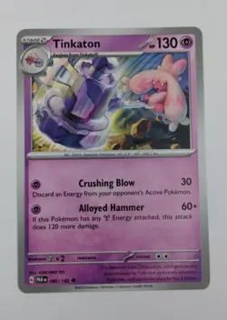 Pokemon TCG *Tinkaton* 085/182 S&V Paradox Rift Uncommon Non-holo - Image 1