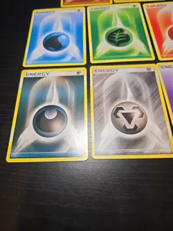 Complete Pokemon Card TCG 2007 Diamond & Pearl Energy Lot Lightning Psychic Fire - Image 5