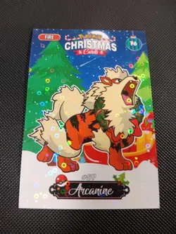 Pokemon 2024 Peru DKV Collectoons Christmas Set #76 Arcanine Holo US Seller - Image 1