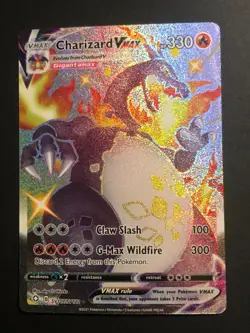 Charizard VMAX SV107/SV122 Shining Fates: Shiny Vault Holo Pokemon - Image 1