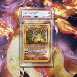 ITALIAN PSA1 Charizard Holo Base Set Pokemon TCG 2/2 POP148 - Image 1