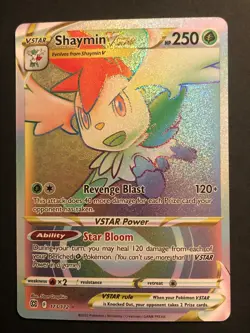 Shaymin VSTAR 173/172 Secret Rare Pokemon TCG Brilliant Stars NM - Image 1