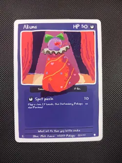Pokepu Season 2 Akuns Ekans Pokemon Fan Art Mick Junco Artist - Image 1