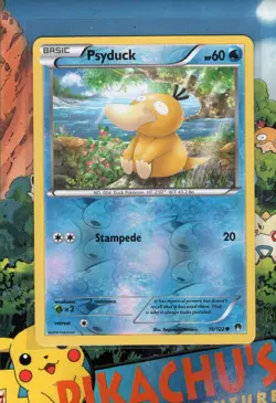 Pokemon TCG Psyduck 16/122 Reverse Holo XY - BREAKpoint NM/M - Image 1