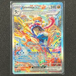 Greninja EX 214/167 Pokemon Card Twilight Masquerade 2024 English TCG CCG - Image 3