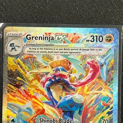 Greninja EX 214/167 Pokemon Card Twilight Masquerade 2024 English TCG CCG - Image 5