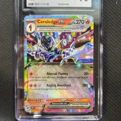 Ceruledge ex 036/191 Pokemon Card CGC 10 Holo English 2024 Surging Sparks TCG - Image 4