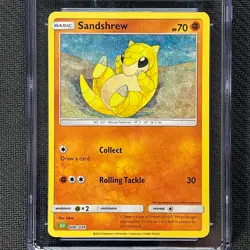 Sandshrew Holo 008/034 Pokemon Card CGC Mint+ 9.5 English 2023 EX Deck TCG CCG - Image 4