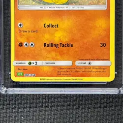 Sandshrew Holo 008/034 Pokemon Card CGC Mint+ 9.5 English 2023 EX Deck TCG CCG - Image 5