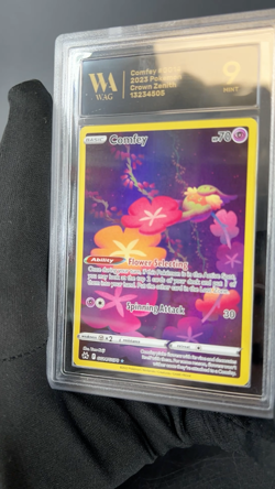 Comfey GG14/GG70 Full Art Pokemon Card WAG Mint 9 Crown Zenith Trading Card Game - Image 2