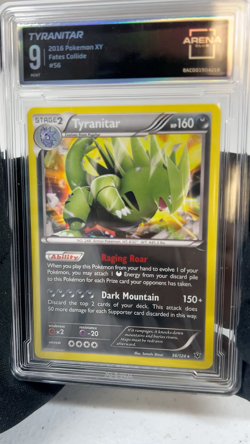 Tyranitar 56/124 Pokemon Card Arena Mint 9 XY Fates Collide Trading Card Game - Image 2