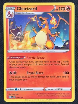 2025 Pokemon TCG M24 EN Charizard #1 Mcdonald Regular - Image 1