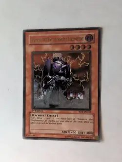 Yugioh Dekoichi The Battlechanted Locomotive RDS-EN032 Ultimate Rare 1st Ed LP - Image 1