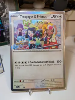 JUMBO Terapagos and Friends Horizons Card SVP Promo Oversized Pokemon NM - Image 1