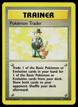 Pokemon Card - Pokemon Trader Base Set 77/102 Rare - Image 1