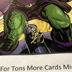 MTG Spider-Man Green Goblin Art Card 49/54 Gold-Stamped Signature Steve Ellis - Image 2
