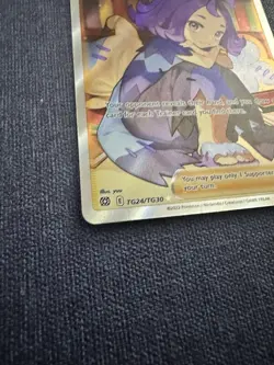 Pokemon TCG Acerola's Premonition Full Art Holo Card TG24/TG30 Brilliant Stars - Image 2