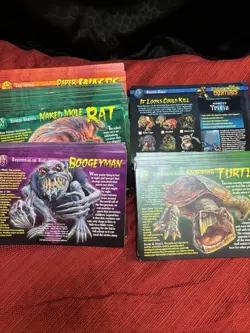 Weird N' Wild Creatures Large Knowledge Index Cards - Multiple Categories LOT - Image 2