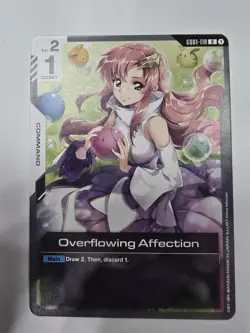 Gundam Card Game Overflowing Affection GD01-118 U - Image 1
