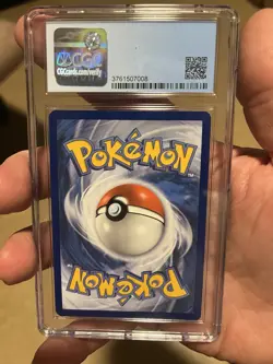 Pokemon Charmander 2016 Evolutions Reverse Holo Card 9/108 CGC 8.5 Near Mint - Image 2