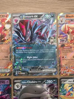 Pokemon TCG Journey Together EX LOT of 10 Cards - Image 4
