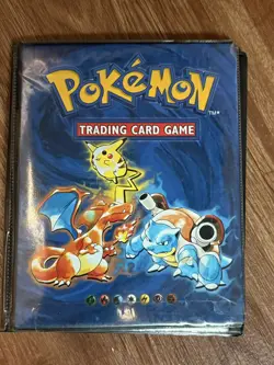 Pokemon Wizards of the Coast 1999 Trading Card Game Base Set Binder 742818083201 - Image 1