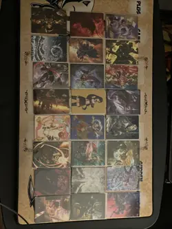 Final Fantasy Magic The Gathering Borderless Art Card Lot 24x Near Mint Cards - Image 1